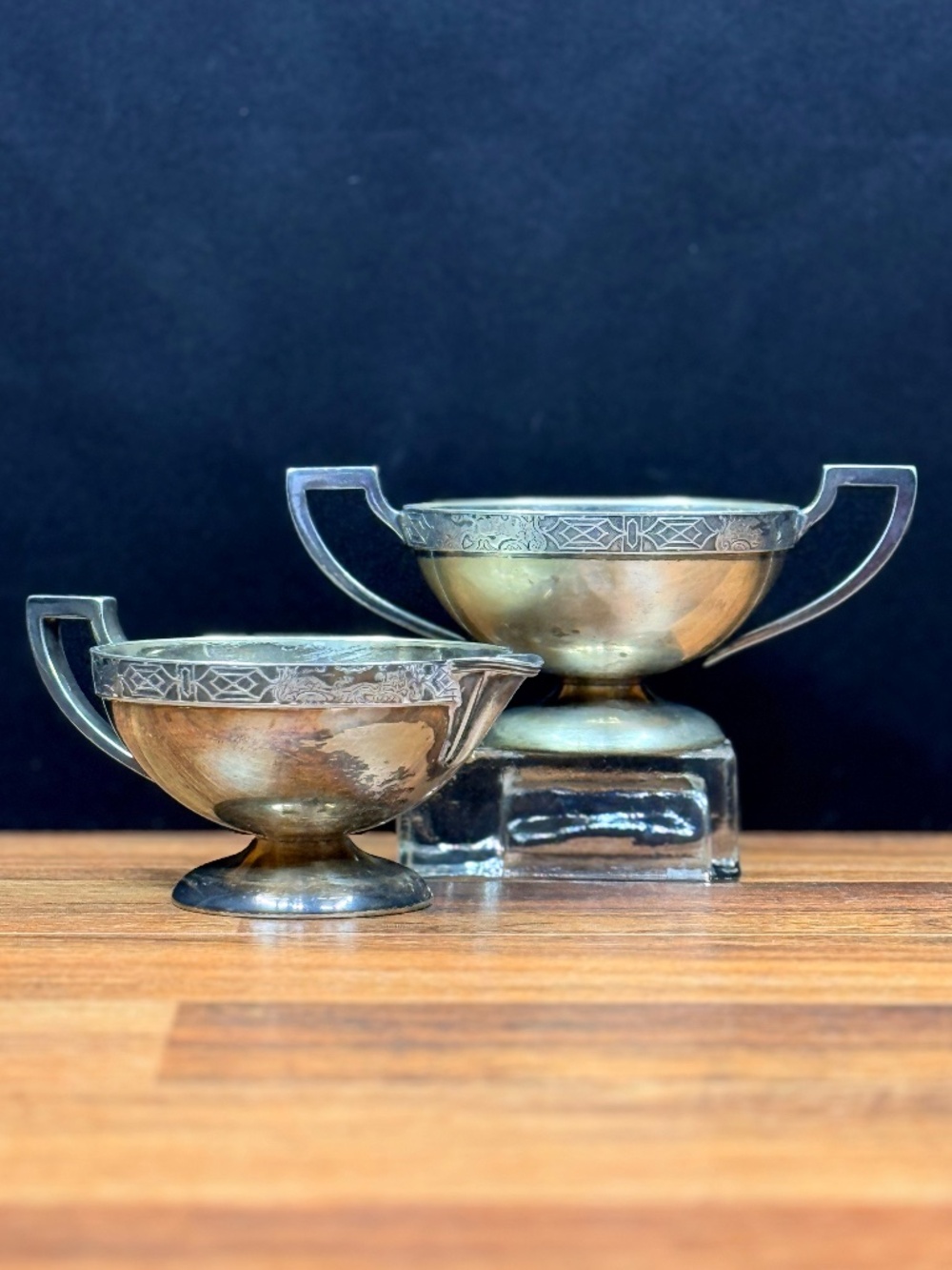 BENEDIC Period Plate Cream & Sugar